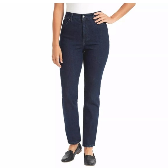 Gloria Vanderbilt Denim - Gloria Vanderbilt AMANDA Blue Jeans NWOT Size 12 SHORT